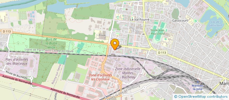 localisation de l'entreprise MONSIEUR MUHAMMAD TALLA  MANTES-LA-JOLIE