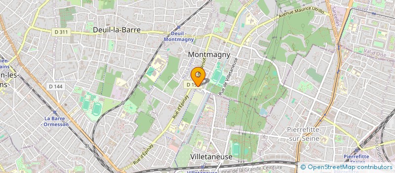 localisation de l'entreprise MONSIEUR MUHAMMAD TARIQ  MONTMAGNY