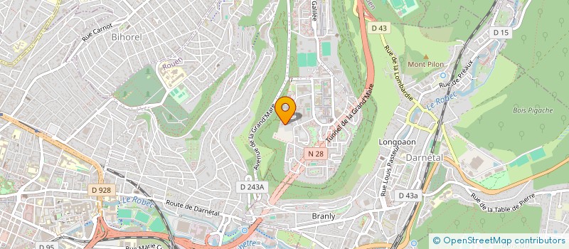 localisation de l'entreprise MONSIEUR MUHAMMAD TARIQ  ROUEN