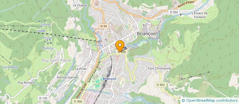 localisation de l'entreprise MONSIEUR MUHAMMAD TARIQ ISLAM  BRIANCON