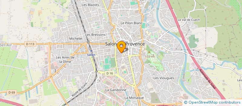 localisation de l'entreprise MONSIEUR MUHAMMAD UMAR FAROOQ  SALON-DE-PROVENCE