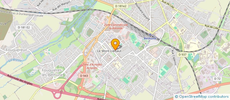 localisation de l'entreprise MONSIEUR MUHAMMAD USMAN  BETHUNE