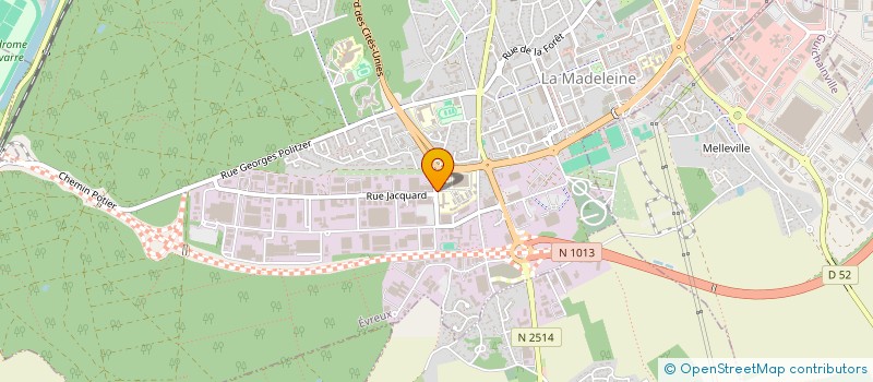 localisation de l'entreprise MONSIEUR MUHAMMAD YASIN AHMADZAI  EVREUX