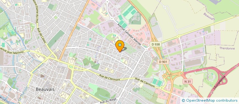 localisation de l'entreprise MONSIEUR MUHAMMAD YOUSOUFZAI  BEAUVAIS