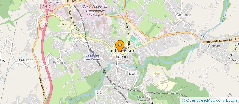 localisation de l'entreprise MONSIEUR MUHAMMAD YOUSSOUF MIRALIKHIL  LA ROCHE-SUR-FORON