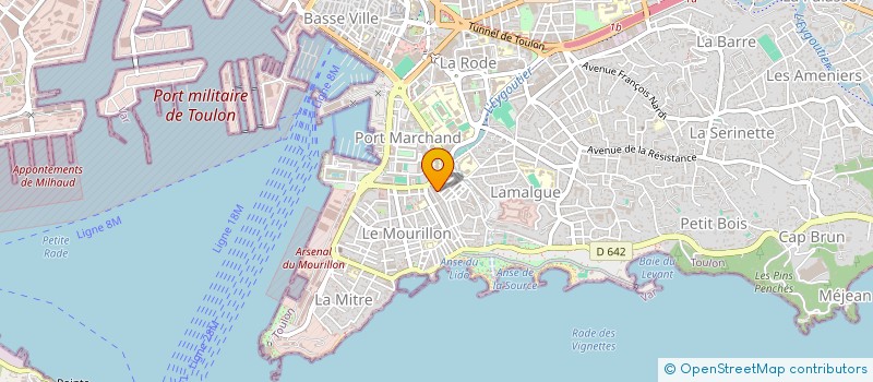 localisation de l'entreprise MONSIEUR MUHAMMAD ZOHAIB  TOULON