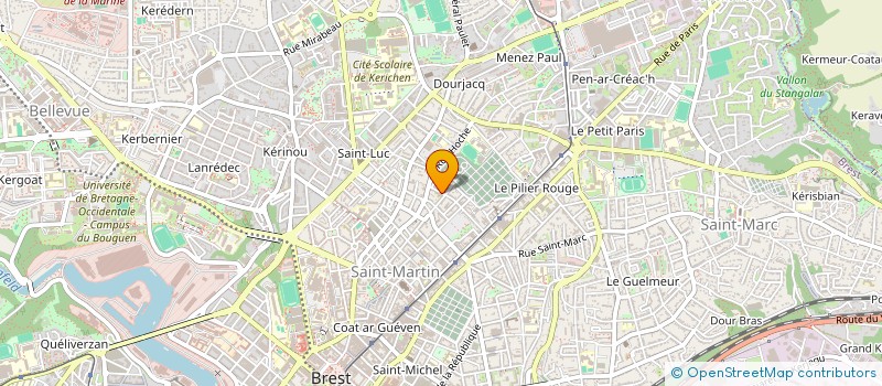localisation de l'entreprise MONSIEUR MUHAMMAD ZUBAIR MASOOM à BREST