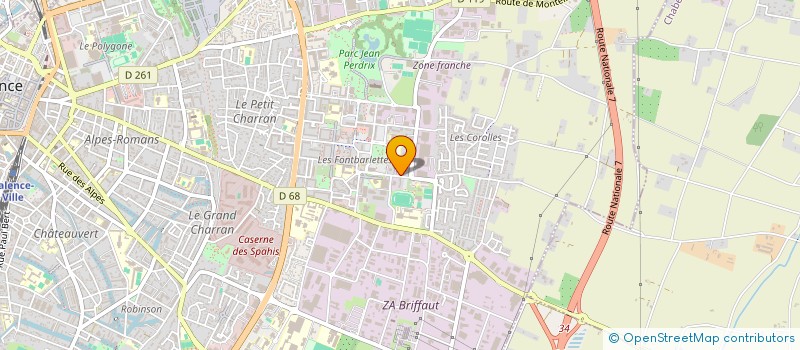 localisation de l'entreprise MONSIEUR MUHAMMED CAGLAR  VALENCE