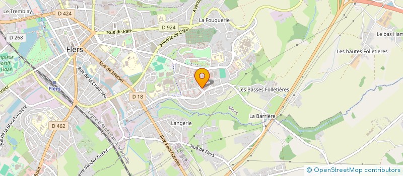 localisation de l'entreprise MONSIEUR MUHAMMED CANBAZ à FLERS