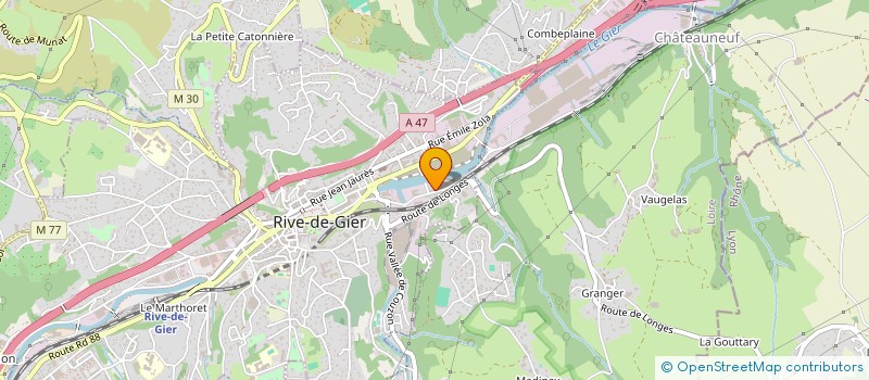 localisation de l'entreprise MONSIEUR MUHAMMED CINAR  RIVE-DE-GIER