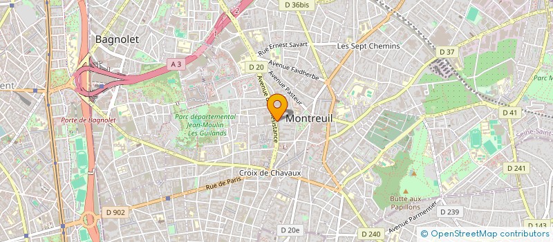 localisation de l'entreprise MONSIEUR MUHAMMED COKOKUR à MONTREUIL
