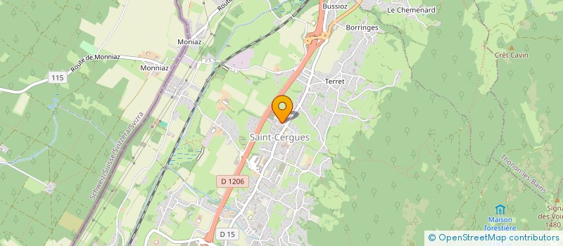 localisation de l'entreprise MONSIEUR MUHAMMED ERTURK à SAINT-CERGUES