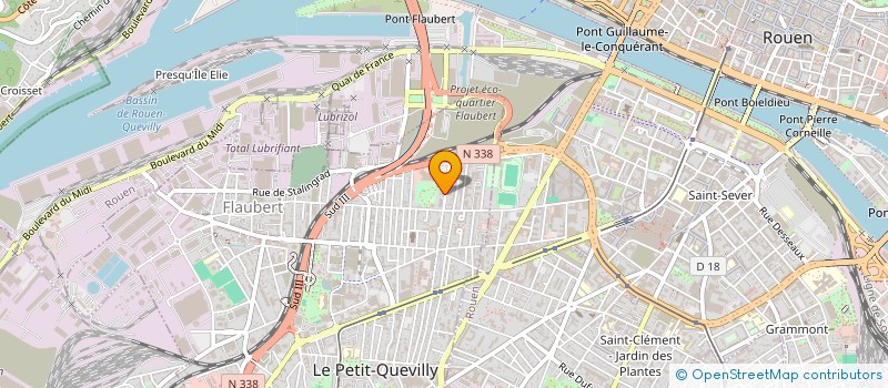 localisation de l'entreprise MONSIEUR MUHAMMED GORDUK  LE PETIT-QUEVILLY