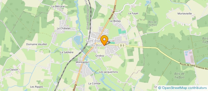 localisation de l'entreprise MONSIEUR MUHAMMED GUVENC  SAINT-ETIENNE-DU-BOIS