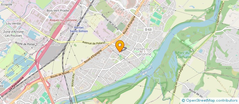 localisation de l'entreprise MONSIEUR MUHAMMED HAJ HAMIDI  PORTET-SUR-GARONNE