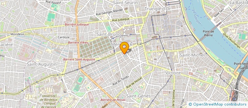 localisation de l'entreprise MONSIEUR MUHAMMED HANIFFA  BORDEAUX