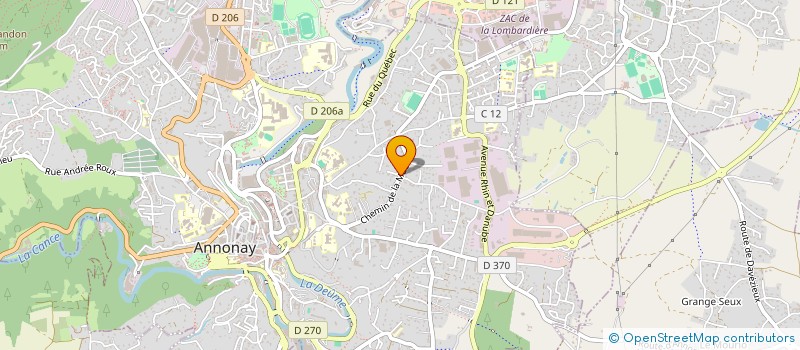 localisation de l'entreprise MONSIEUR MUHAMMED ISIK à ANNONAY