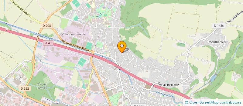 localisation de l'entreprise MONSIEUR MUHAMMED ISIKOK à BOURGOIN-JALLIEU