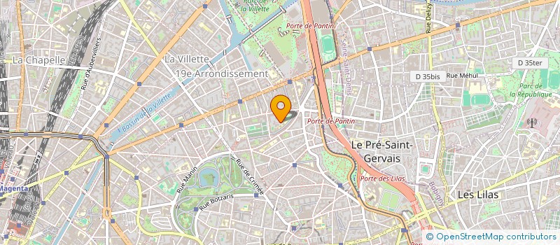 localisation de l'entreprise MONSIEUR MUHAMMED ISLAM  PARIS