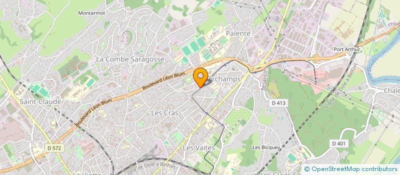 localisation de l'entreprise MONSIEUR MUHAMMED KARAKAYA à BESANCON