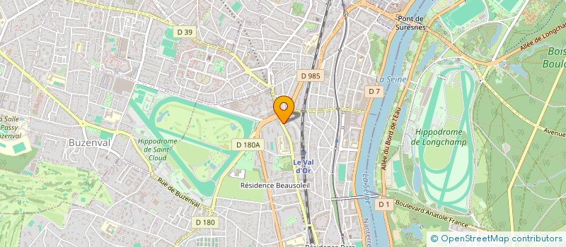 localisation de l'entreprise MONSIEUR MUHAMMED KHAN  SAINT-CLOUD