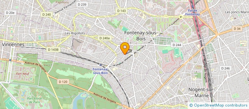 localisation de l'entreprise MONSIEUR MUHAMMED SIDDIQUE à FONTENAY-SOUS-BOIS