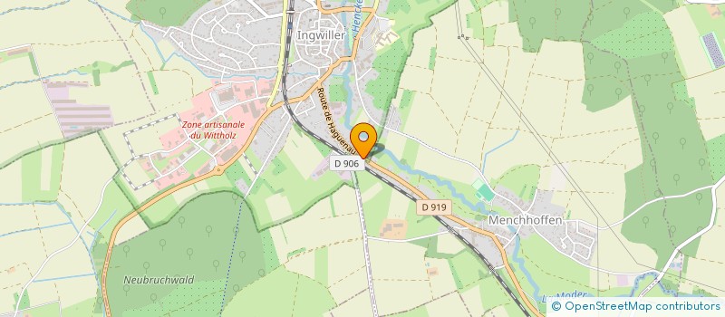 localisation de l'entreprise MONSIEUR MUHAMMED SIREN  MENCHHOFFEN