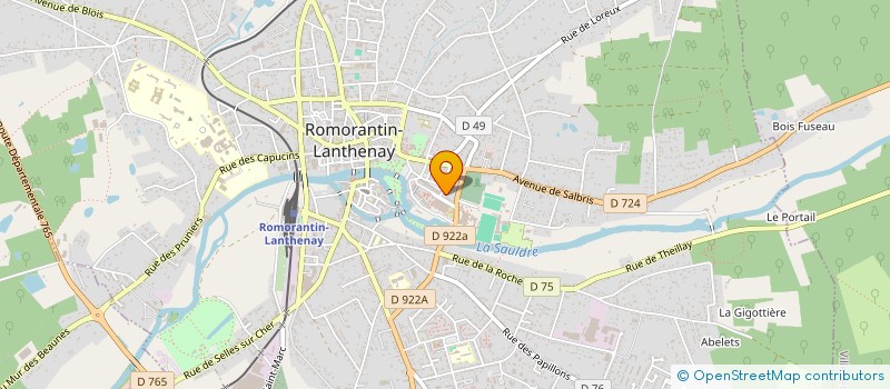 localisation de l'entreprise MONSIEUR MUHAMMED SOYLEMEZ  ROMORANTIN-LANTHENAY