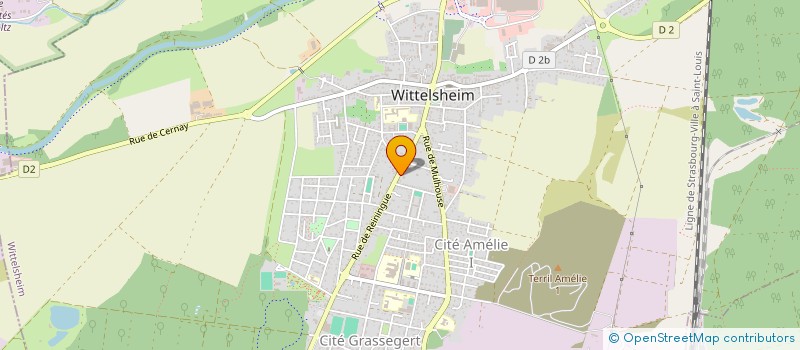 localisation de l'entreprise MONSIEUR MUHAMMED TURUNC à WITTELSHEIM