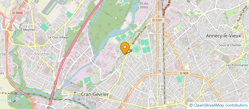 localisation de l'entreprise MONSIEUR MUHAMMED YUCEL  ANNECY