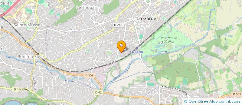 localisation de l'entreprise MONSIEUR MUHAMMER ERDOGAN à LA GARDE