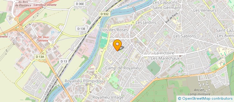 localisation de l'entreprise MONSIEUR MUHAMMET-ALI SARIKAYA  COMPIEGNE