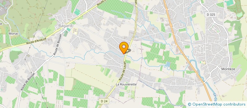 localisation de l'entreprise MONSIEUR MUHAMMET ALTINTAS  BAGARD