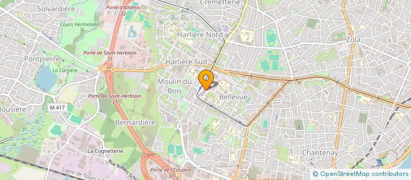 localisation de l'entreprise MONSIEUR MUHAMMET BOZAT à NANTES