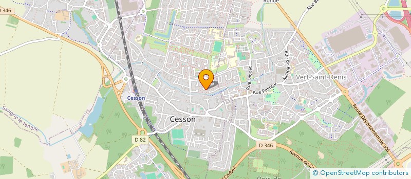 localisation de l'entreprise MONSIEUR MUHAMMET DELIKAYA  CESSON