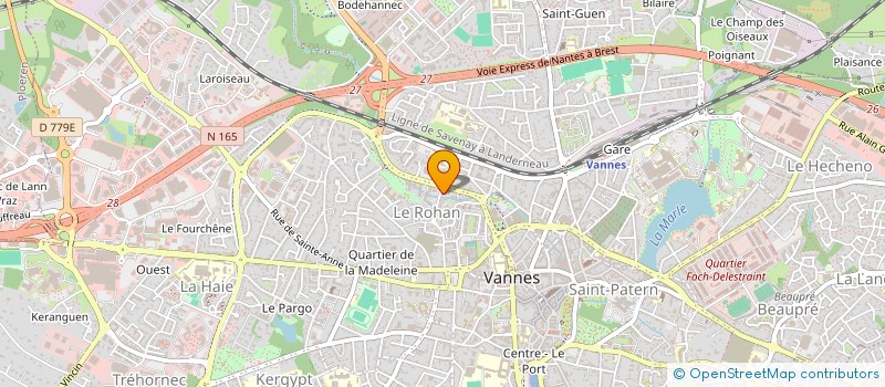 localisation de l'entreprise MONSIEUR MUHAMMET ERDOGAN à VANNES
