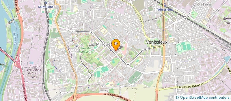 localisation de l'entreprise MONSIEUR MUHAMMET ERGUL  VENISSIEUX