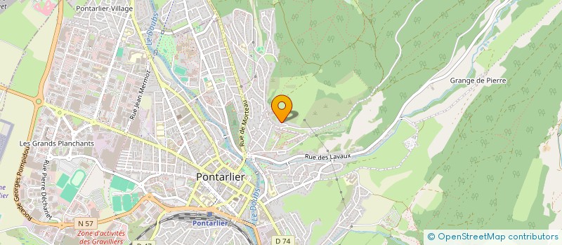 localisation de l'entreprise MONSIEUR MUHAMMET GONUL à PONTARLIER