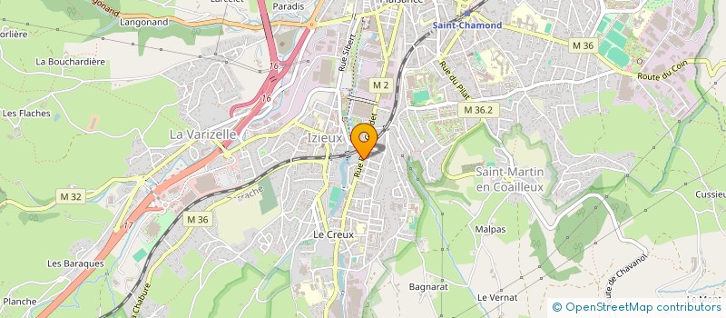 localisation de l'entreprise MONSIEUR MUHAMMET KAPLAN  SAINT-CHAMOND