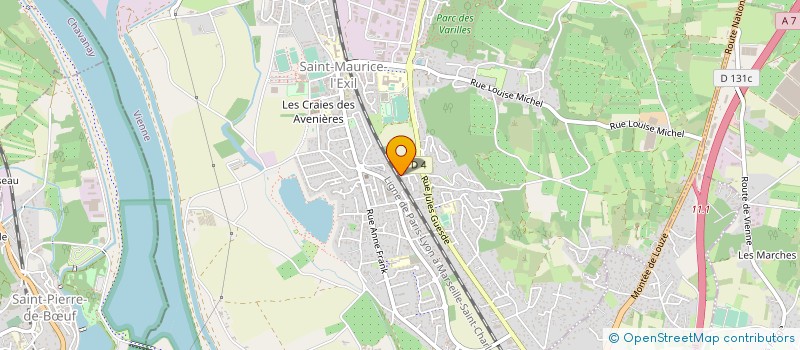 localisation de l'entreprise MONSIEUR MUHAMMET KARAHAN  SAINT-MAURICE-L'EXIL