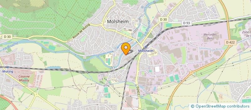 localisation de l'entreprise MONSIEUR MUHAMMET SEMERCI  MOLSHEIM