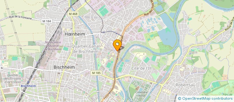 localisation de l'entreprise MONSIEUR MUHAMMET TAPANCI  HNHEIM