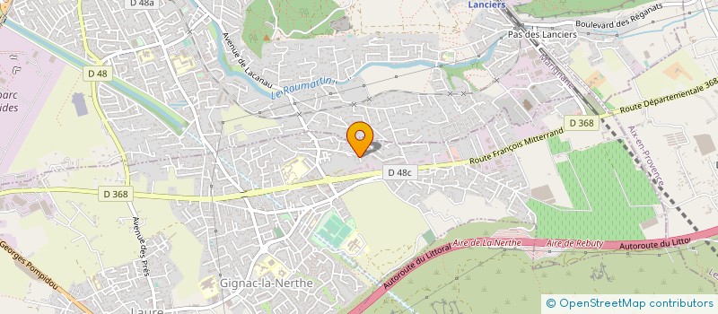 localisation de l'entreprise MONSIEUR MUHAMMET TEKIN  GIGNAC-LA-NERTHE