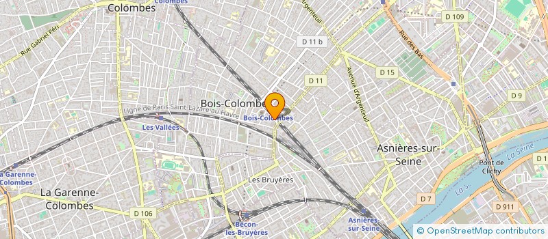 localisation de l'entreprise MONSIEUR MUHAMMUD RYAD EMRITTE à BOIS-COLOMBES