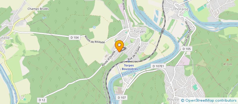 localisation de l'entreprise MONSIEUR MUHAREM AJVAZI  TORPES