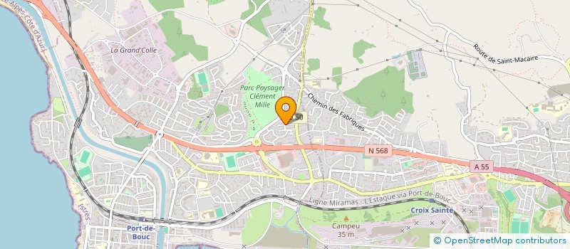 localisation de l'entreprise MONSIEUR MUHARREM AKDAG  PORT-DE-BOUC