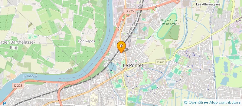 localisation de l'entreprise MONSIEUR MUHARREM AYCICEK  LE PONTET