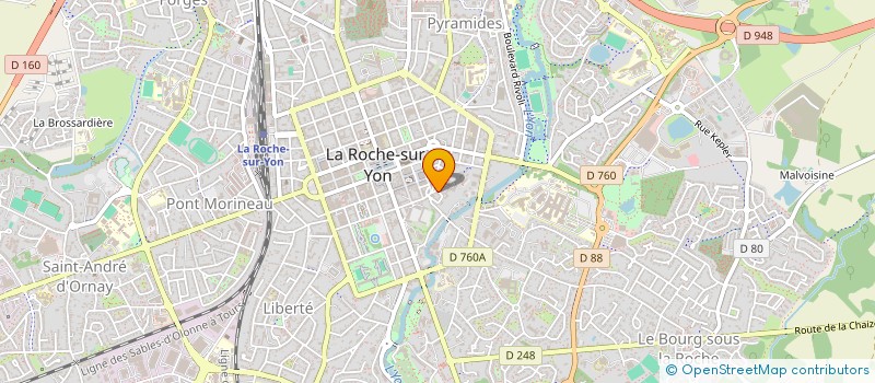 localisation de l'entreprise MONSIEUR MUHARREM CELIK à LA ROCHE-SUR-YON