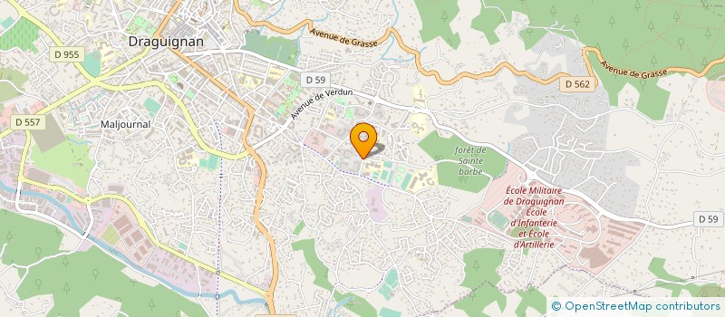 localisation de l'entreprise MONSIEUR MUHARREM EREN  DRAGUIGNAN