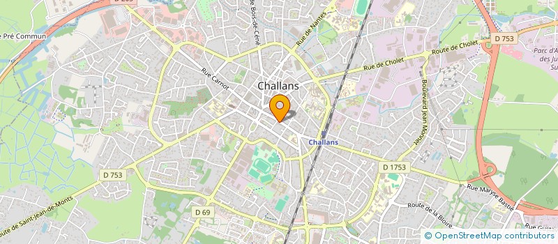 localisation de l'entreprise MONSIEUR MUHARREM KESKINKILIC à CHALLANS